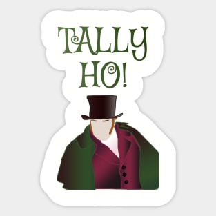 Sanditon Tally Ho Arthur Parker Sticker